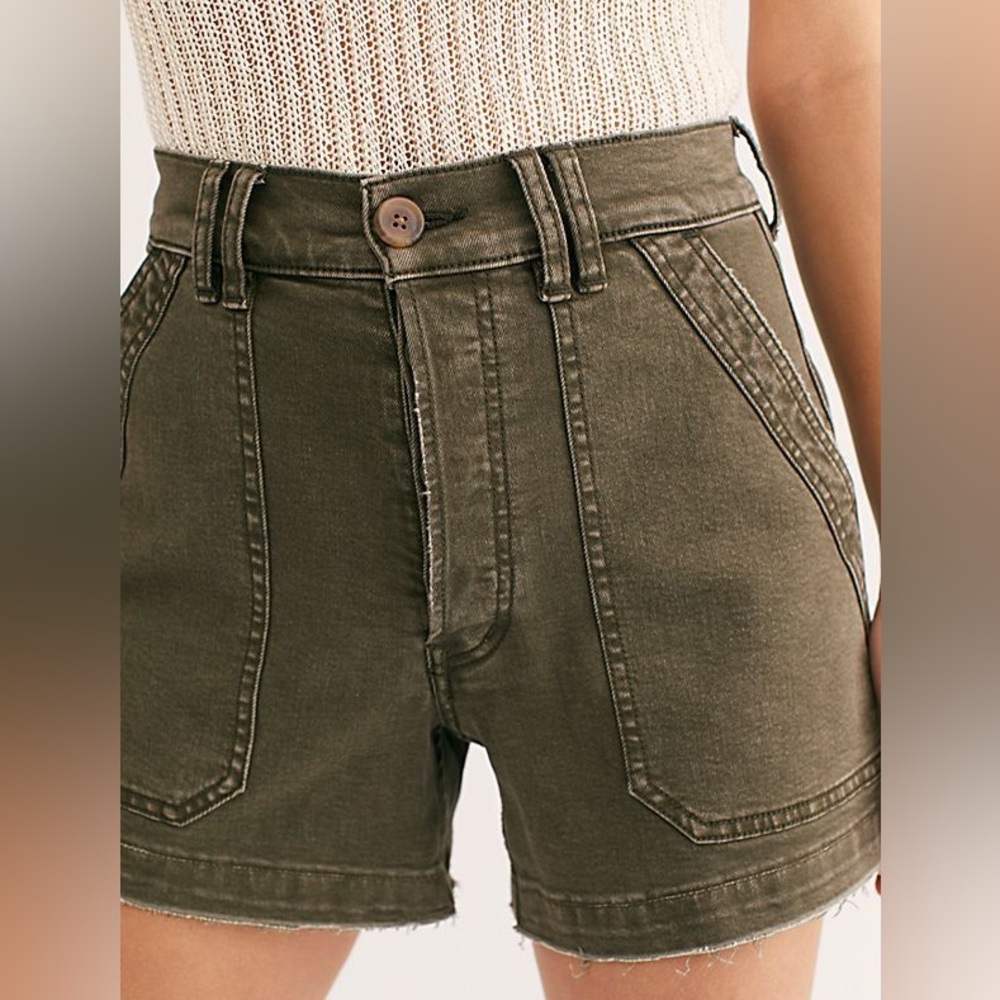 Free People CRVY Day Camp Shorts